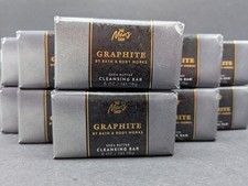  12 Bath  Body Works GRAPHITE Shea Butter Cleansing Bar