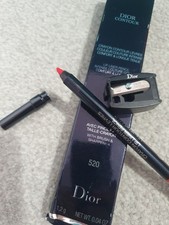 Dior Contour Lip Liner Pencil SHADE 520 FEEL GOOD. With Brush & Sharpener. Boxed