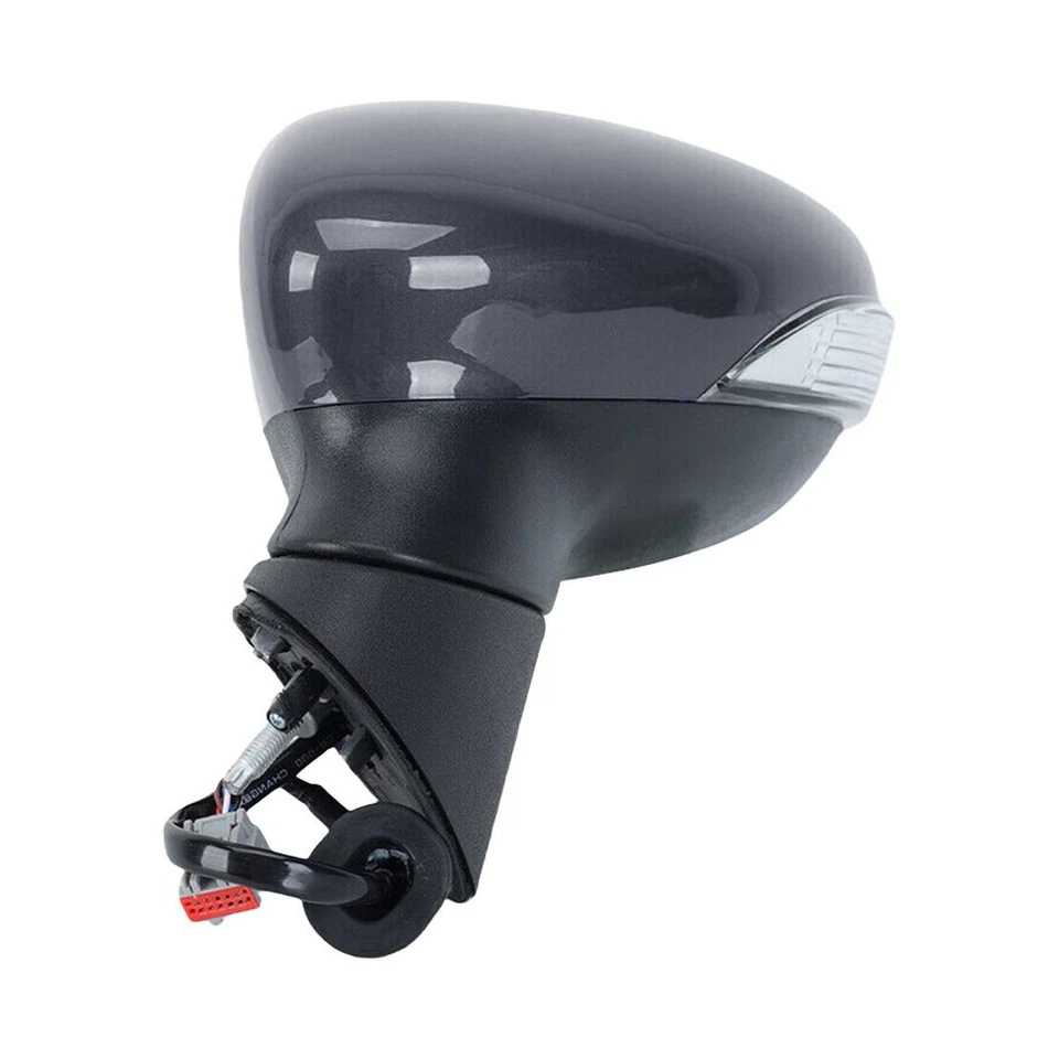 L & R Side Wing Mirror w/ Turn Signal Lamp Fit For Ford Fiesta MK7 2013-2017 gf Foto 2 de 4