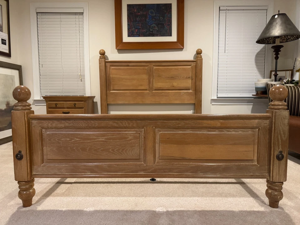 Каркас кровати Kincaid Furniture США Light Oak Queen Panel и сундук с утками неограниченное количество - Изображение 4 из 4