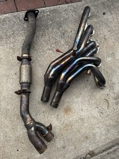 Datsunnissan 240260280280zx Stainless Exhaust Header With Down Pipe Used