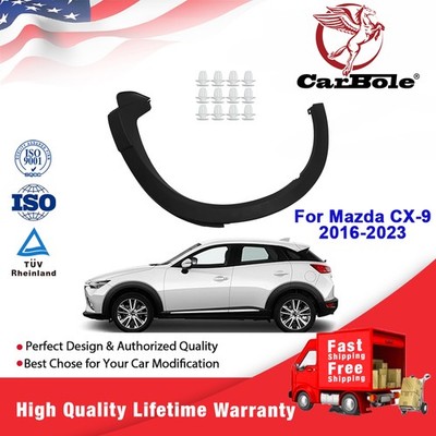 Rear Left Side Fender Flares Wheel Opening Molding Trim For Mazda CX-9 2016-2023