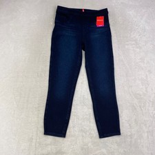 SPANX Cropped Jean-ish Leggings Twilight Rinse Medium M/M Denim Look