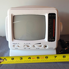 Spectra 52-BWR-WA 5 in CRT Portable TV White