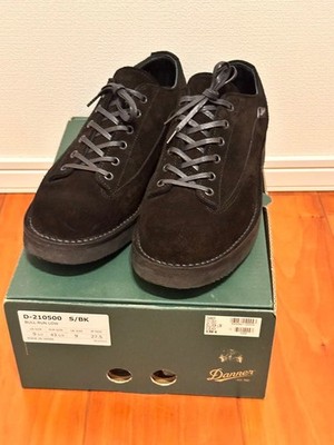 Danner BULLRUN LOW Wildleder schwarz Herren Arbeitsstiefel 9,5 US/UK neu