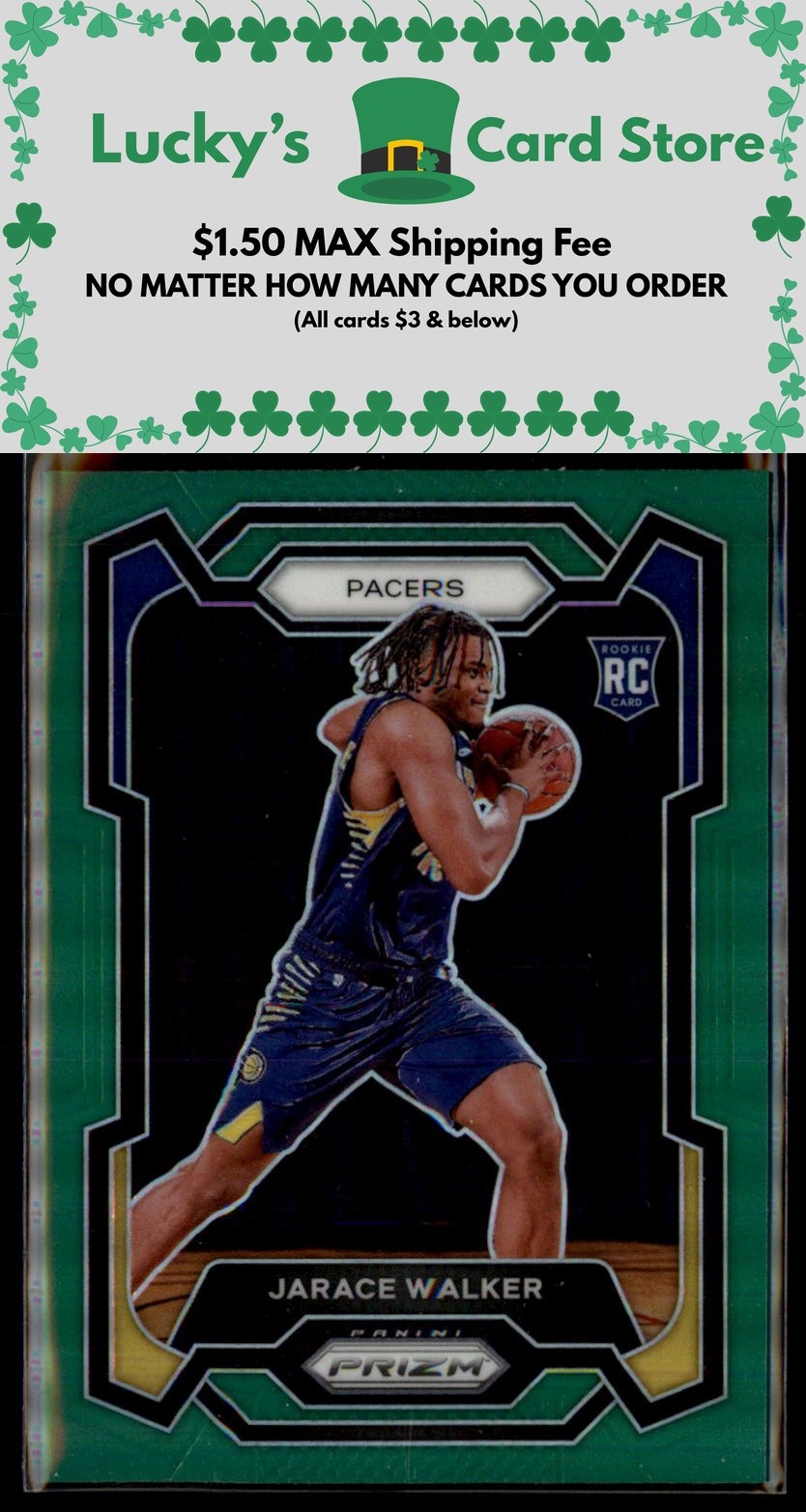 2023-24 Panini Prizm #168 Jarace Walker Prizms Green Rookie