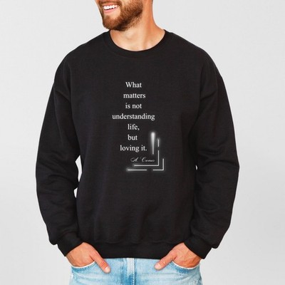 A. Camus, Unforgettable Quotes by Famous Writers, Literary Quotes, tshirt