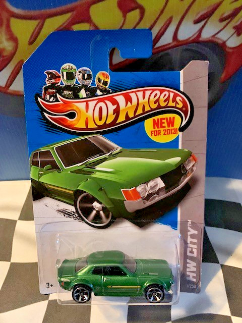 Hot Wheels 2013 HW City Street Power 001 '70 Toyota Celica GREEN MC5