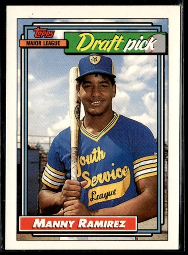 Manny Ramirez 9 Card Lot - 1992 to '04 (Topps, UD, Fleer) (RC) NM - Picture 4 of 20