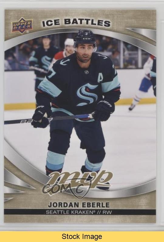 2023-24 Upper Deck MVP Gold Ice Battles Jordan Eberle #159 READ 1j3a