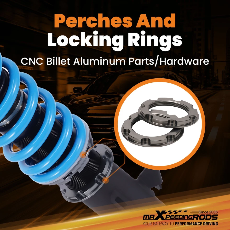 Amortisseurs Combinés Filetés for Mini Mini Clubman R55 Cooper Coilover 2007-14 - Immagine 3 di 4