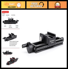 Precision Macro Focusing Rail with Arca Compatible Clamp - Wormdrive Design
