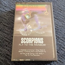 SCORPIONS - Fly To The Rainbow CASSETTE Tape