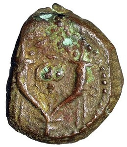 CERTIFIED AUTHENTIC Judean Coin w COA Alexander Jannaeus HASMONEAN Jerusalem