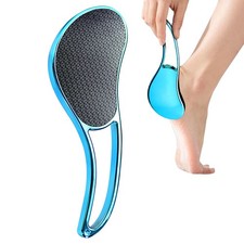 Glass Foot File, Crystal Callus Remover 1 Count Pack of 1 , Blue