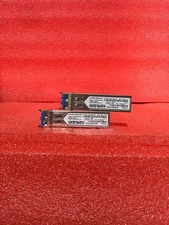 Lot of 2 Juniper Networks 740-031850 1000BASE-LX SFP Transceiver Modules