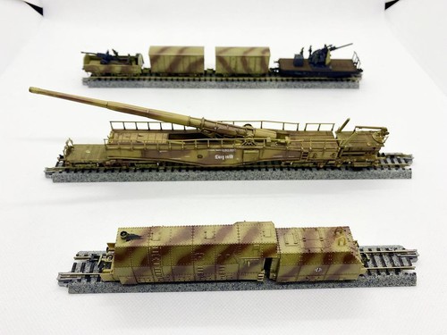 Pistola treno Dragon Leopold K5 Br57 corazzata Panzerkorps calibro N