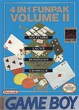 4 in 1 Funpak Volume II Nintendo Game Boy 1993 Cartridge Only Cleaned & Tested