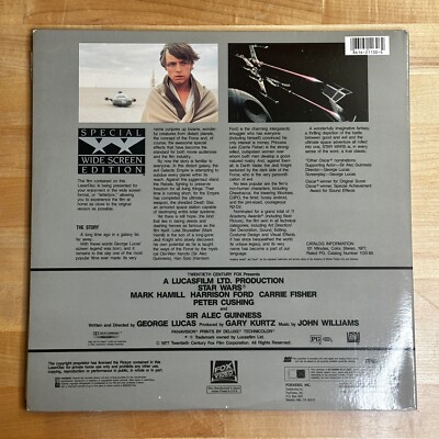 Star Wars (Laserdisc) 86162113062| eBay