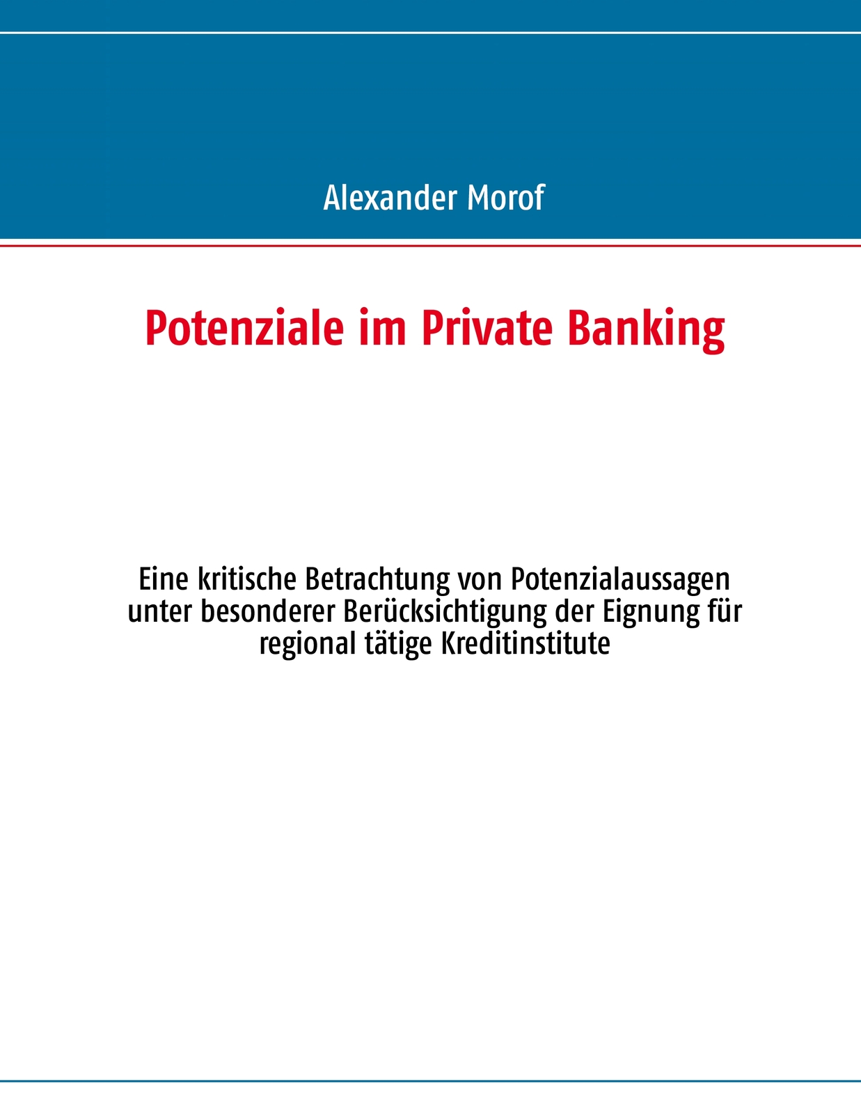 Thumbnail - Potenziale Private Banking (buch)