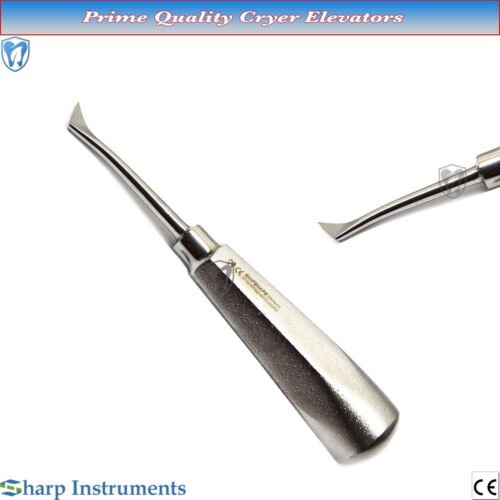 Dental Elevator, Surgical Cryer Elevator Stainless Steel Luxating Elevator 27,28 - Picture 3 of 3