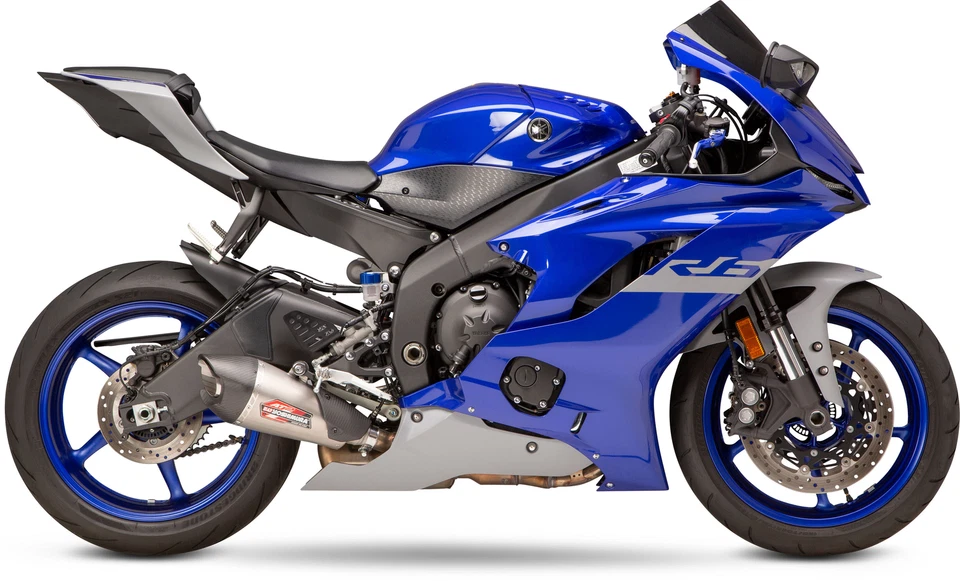 YOSHIMURA 2006-2020 Yamaha YZF-R6 13630BP521 EXHAUST STREET AT2 WORKS SLIP-ON SS - Image 3 of 3