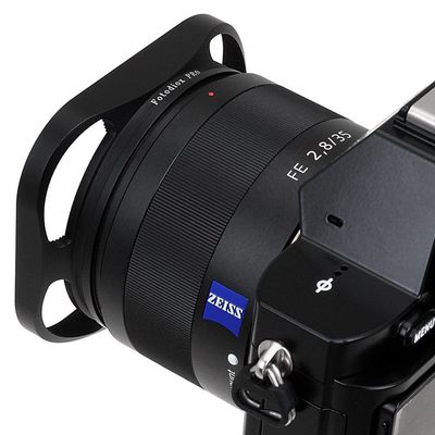 Fotodiox Leica Inspired Designer Metal Bayonet Lens Hood for Sonnar T* E - 24mm