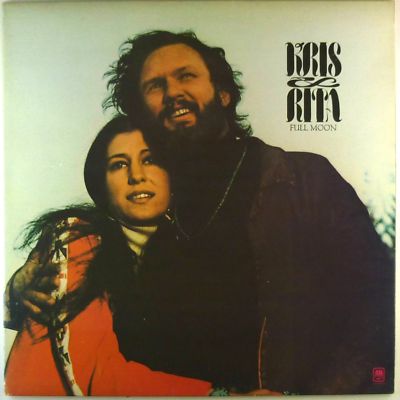 12'' LP - Kris Kristofferson & Rita Coolidge - Full Moon - E2129 - cleaned