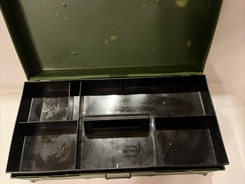 Vintage GI JOE 1997 Footlocker Storage Box- Rope Handles Hasbro - Picture 6 of 10