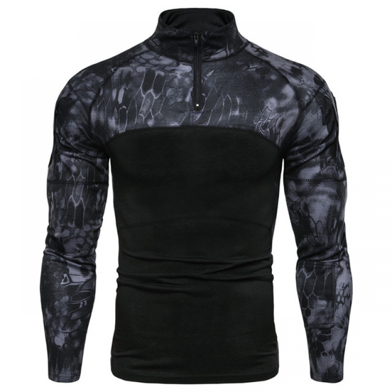 Remera Camiseta Camuflada Woodland Rothco Manga Larga 3733 | Cuotas Sin