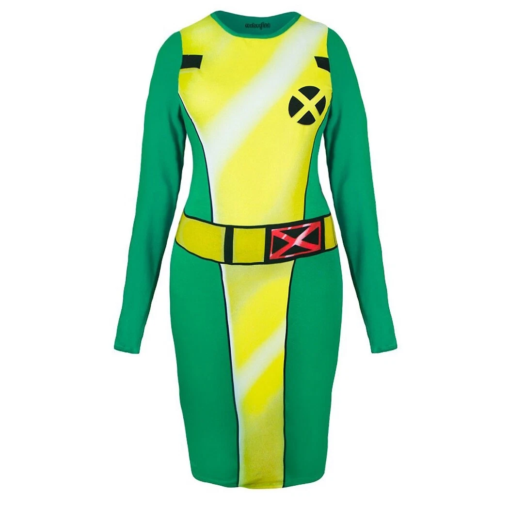 chinese dress ladies Mav Rivals Squirrel Girl Cosplay Costume Male / XXL