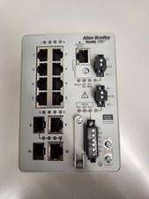 Allen Bradley 1783-BMS10CL /A USED Stratix 5700 Ethernet Switch 10-Port w/2-SFP