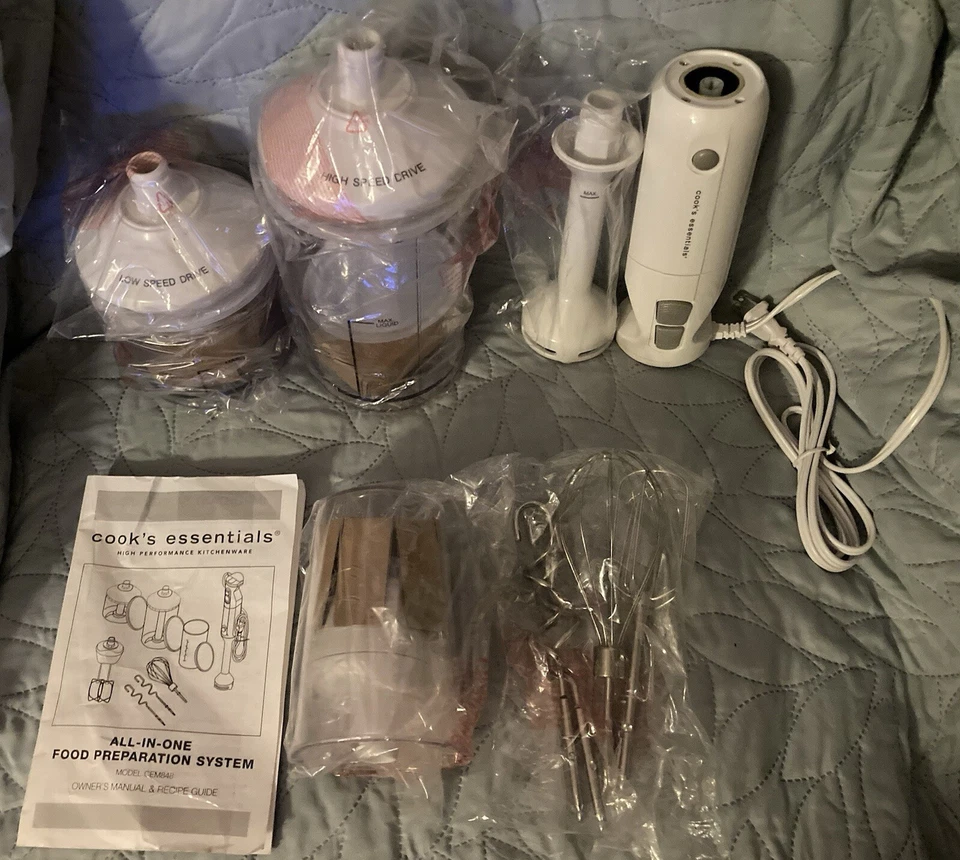 Cook’s Essentials All-In-One Food Preparation System, Model CEM848 NEW - Image 2 of 4