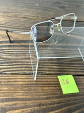 AO American Optical 5 3/4 Pilot Silver Square Sunglasses FRAMES ONLY