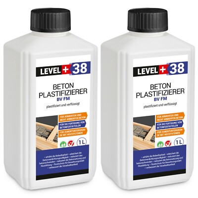 Fliessmittel 2L Beton-Zusatzmittel Plastifizierer Betonverflüssiger RM38