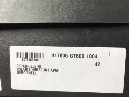 $500 Saint Laurent Black and White Canvas Espadrilles US 9, EU 42 Made in Spain - 第 5/5 張圖片