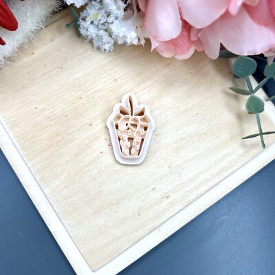 Strawberry Tools Polymer Clay Cutter | 3D-gedrucktes Tonwerkzeug | IrisCrafts7 UK