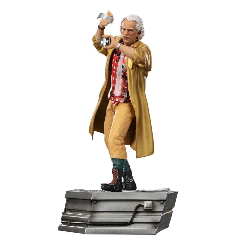 Iron Studios - BTTF 2 - Doc Brown Back to the Future Part II - BDS Art Scale - Photo 1/4