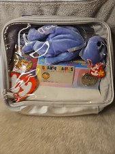 Beanie Baby TY Bear Official Club Platinum 1999 Bag Coin Collector's Set