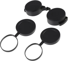 10X42 Optics Binocular Caps - Eyepiece & Objective Lens Covers, Waterproof Prote