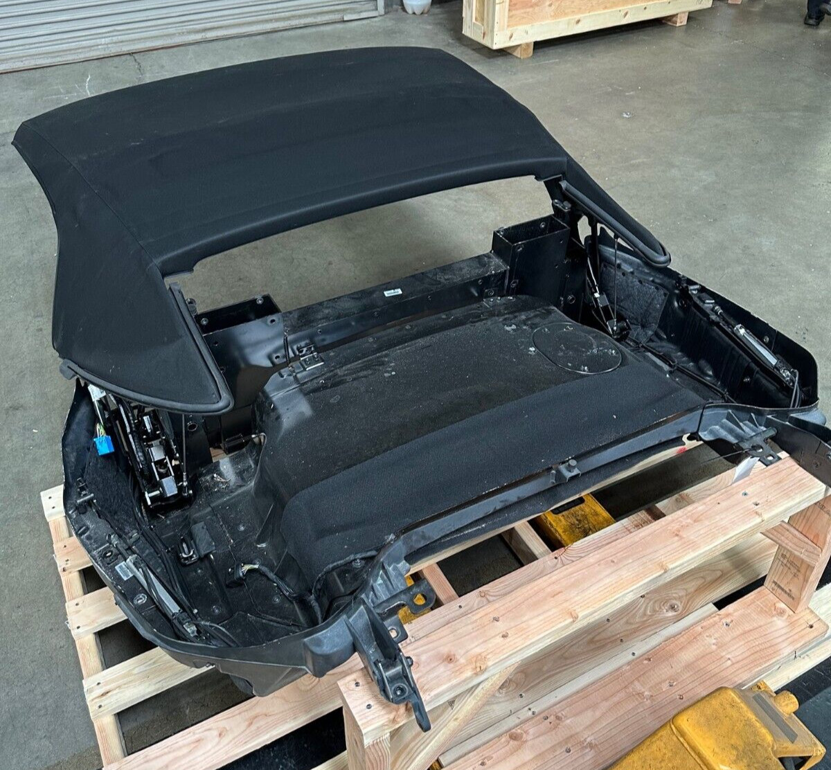 Lamborghini Huracan, Convertible Top Roof Assembly, Black, Used, P/N 4T7871011