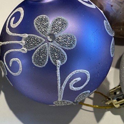 Vintage Christmas Ornaments Assorted 35 Mercury Glass, Glass, Frosted, Plastic - Picture 13 of 16