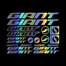 GIANT Fahrrad Vinyl Etiketten Aufkleber Aufkleber für MTB Fahrrad DIY Dekoration