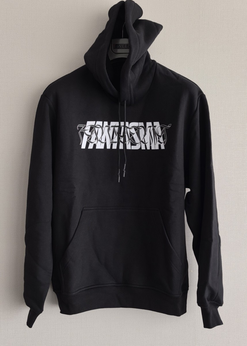 MCQ Alexander McQueen LARGE Size Hoodie Fantasma Graphic Black