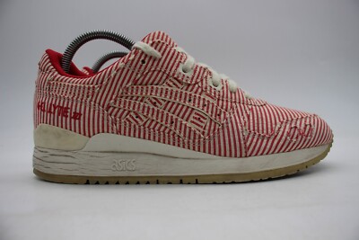 ASICS Gel-Lyte III Men's Size 7.5 (Millionaire's Row) Red Sneaker Lace Up H626N
