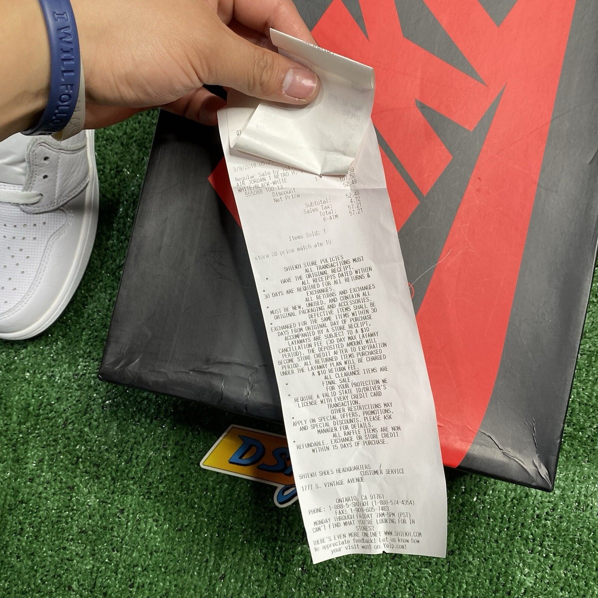 Size 13 - Air Jordan 1 Retro OG High White Perforated for sale