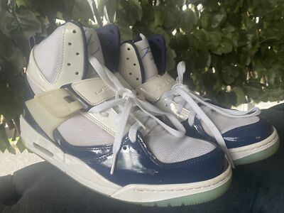 jordan flight 45 white and blue