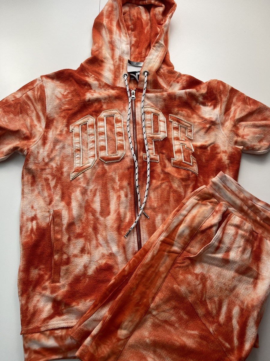 Mens 100% Authentic Dope Piece Sweat Suit Set Sweat Pants