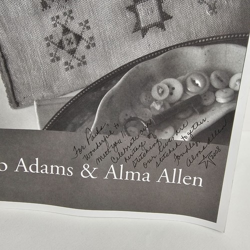 Blackbird Designs Thank You Sarah Tobias Signed Alma Allen Book Autographed - Picture 2 of 19