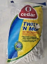 O Cedar Twist 'N Mop Replacement Head Cotton Self Wringing NEW IN PACKAGE  #267